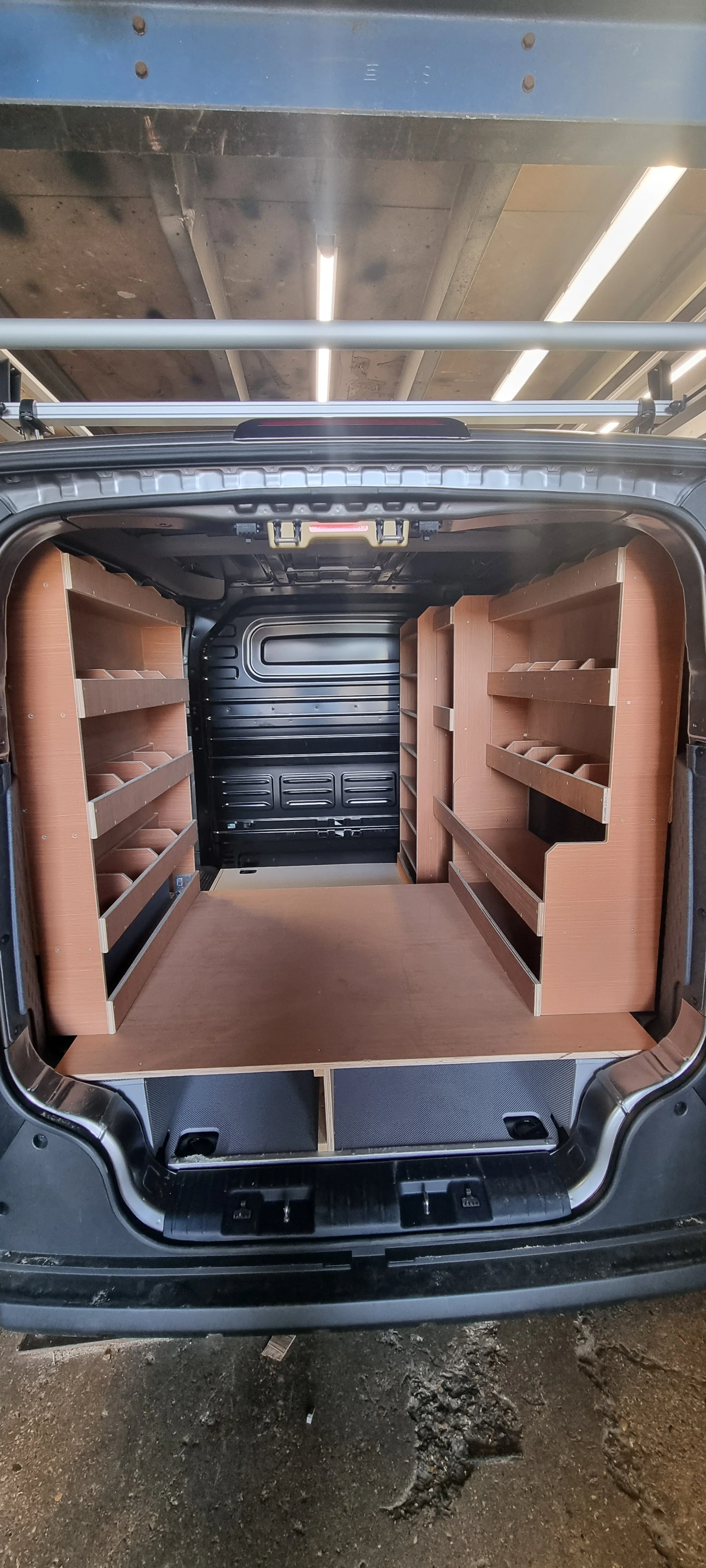 Plywood racking
